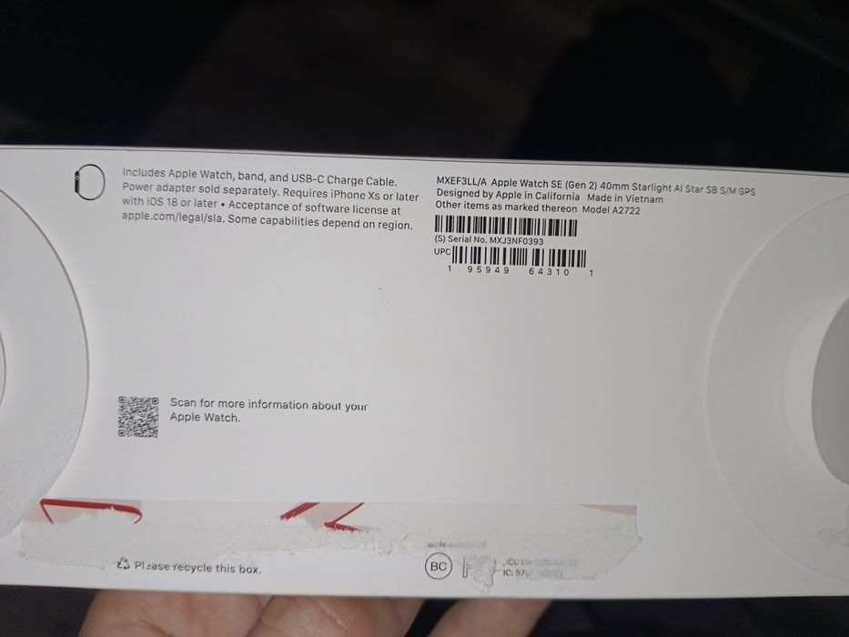 Продам часы apple watch se 2