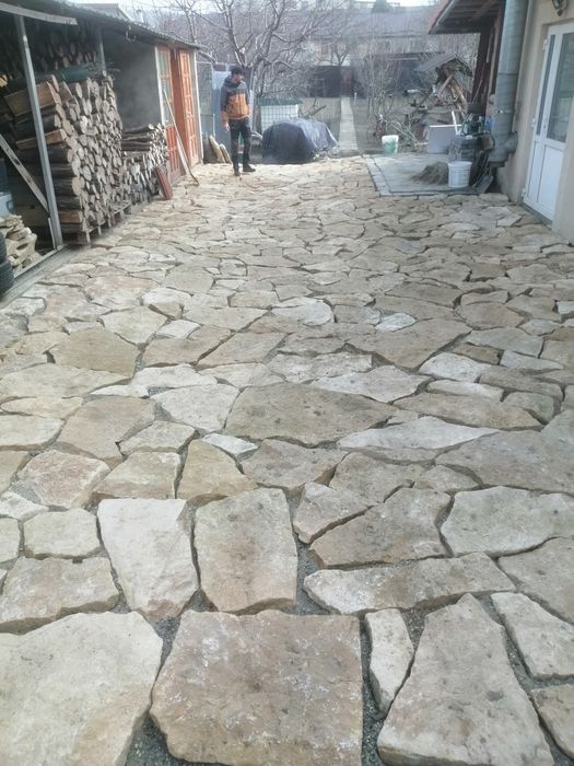 Amenajări grădini , ziduri de sprijin, terasari, crame piatra  boltite