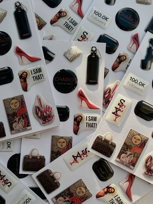 3D стикеры на телефон