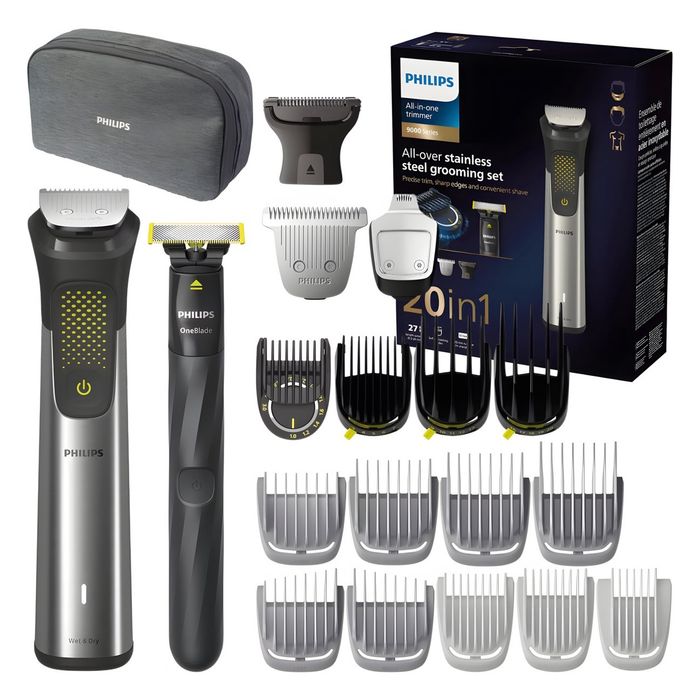 Оригинальный триммер 20в1 Philips Indoneziya soch soqol oladigan