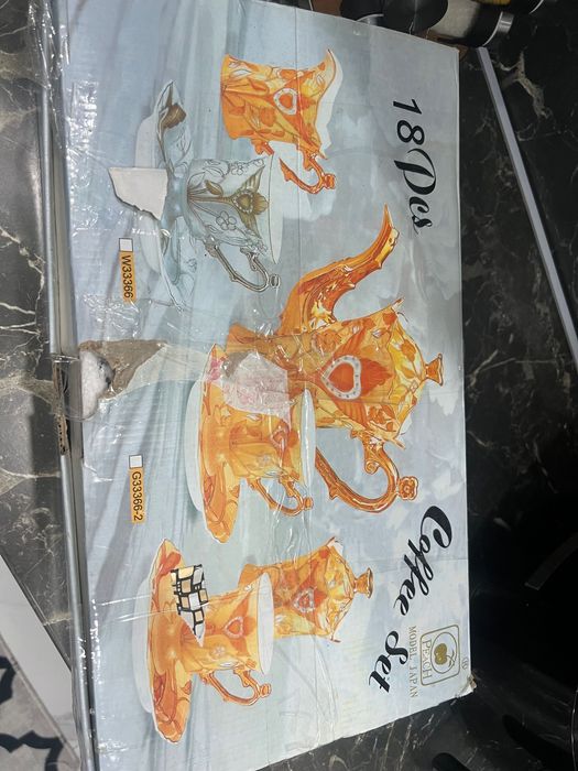 Peach Model Japan.Сервиз за кафе от 18 части.