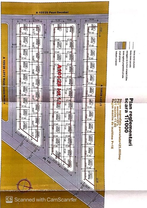 Techirghiol Teren Intravilan Ideal Constructie Casa Strada Asfaltata