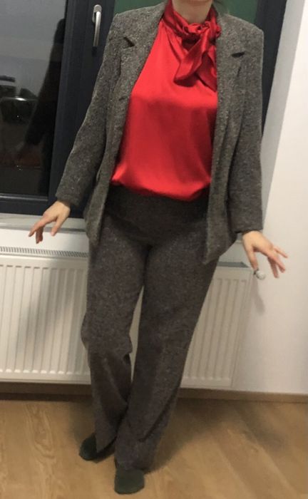 Bluza eleganta rosie