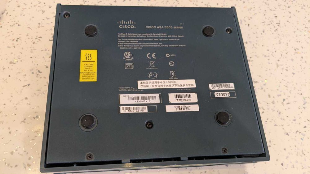 Cisco ASA 5505 Adaptive Security Appliance