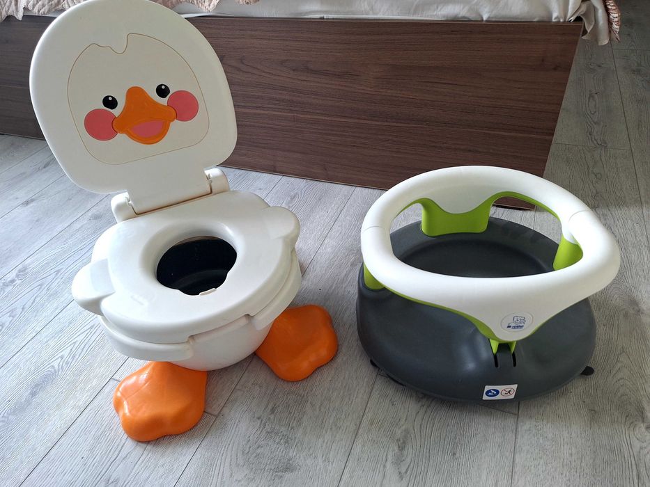 Бебешки стол за къпане и гърне