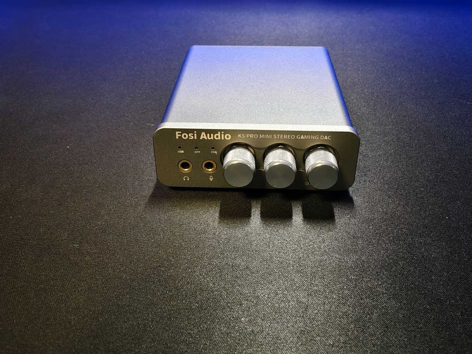 Fosi Audio K5 Pro Gaming DAC / Headphone Amplifier – Garanție
