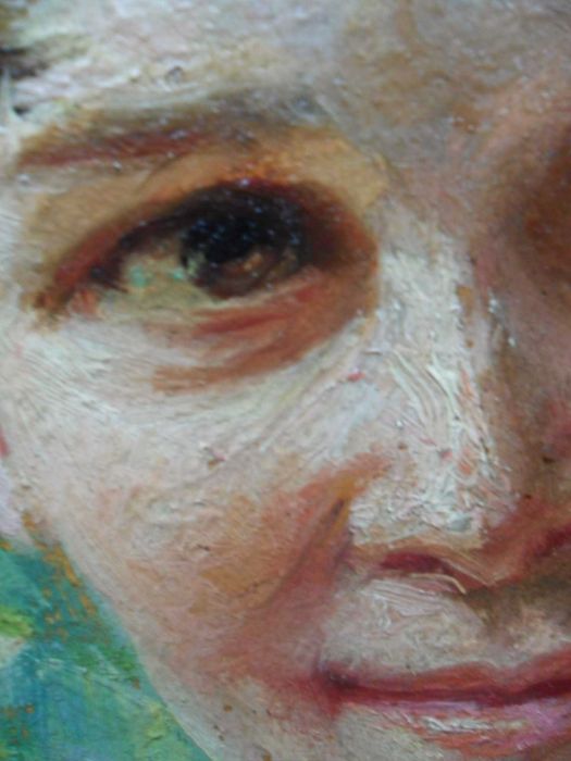 Tablou F VECHI sec XIX, AUTENTIC ul/c 64x45cm+R  Hans Chytra 1869-1933