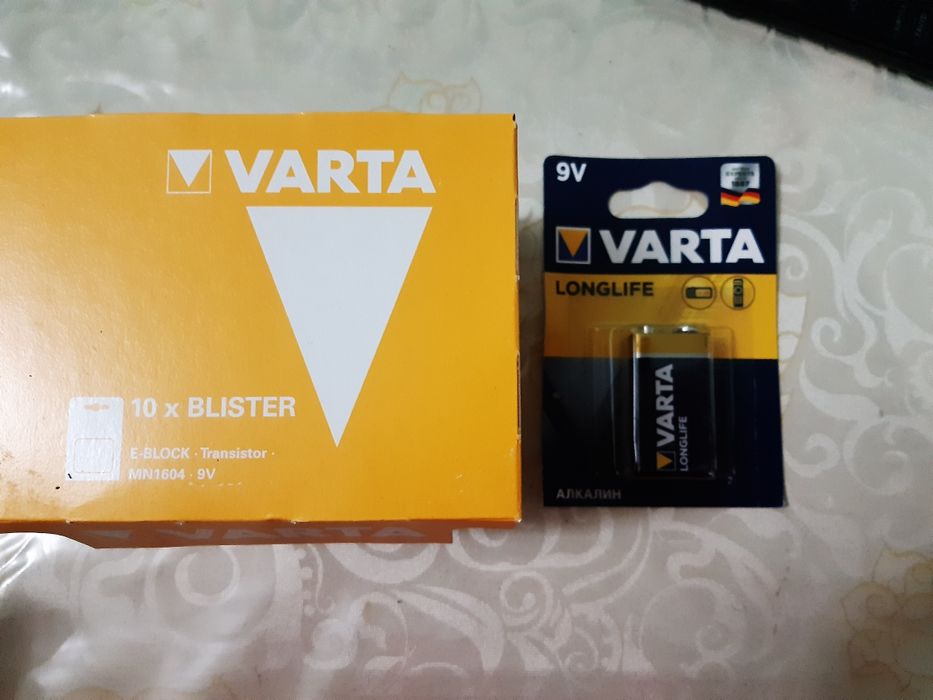 Varta batareyasi 9 v germaniya