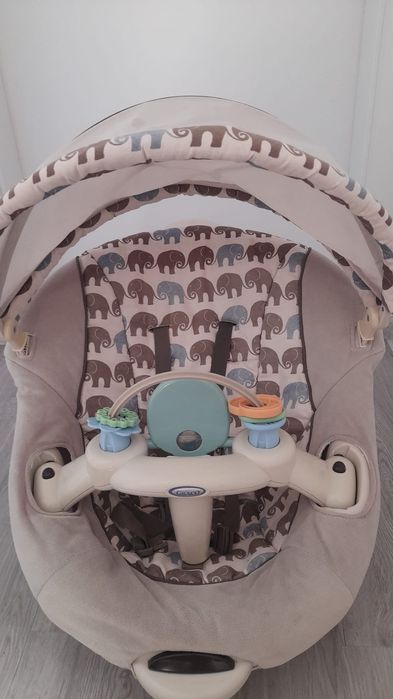 Scoică auto pentru bebeluși, merge pana la 36 de kg