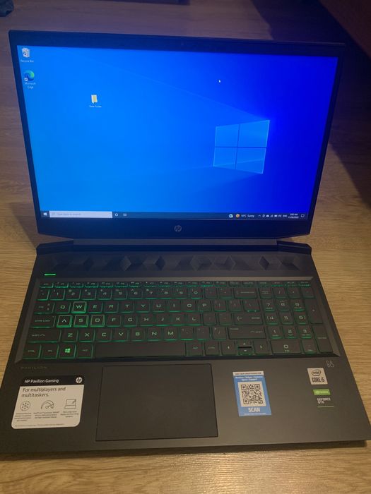 Ноутбук игровой Hp Pavilion  512GB 1660Ti