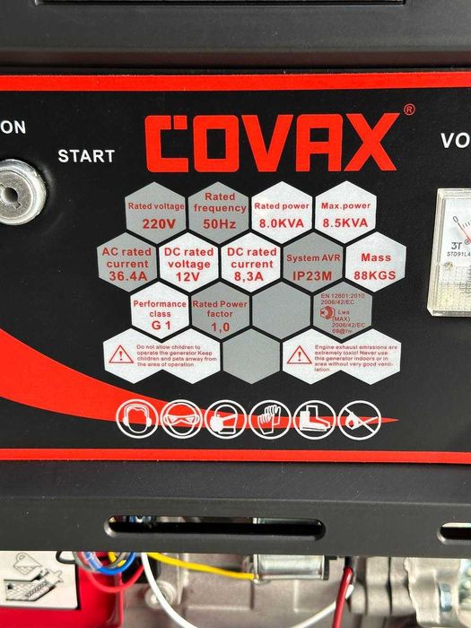 Generator Covax 8kw benzin