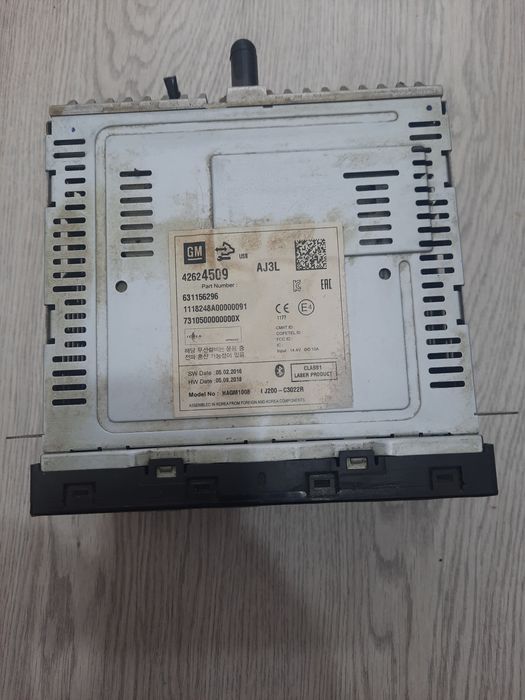 Gentra jentra magnitafon disk aux Bluetooth