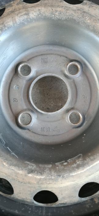 Диски 4шт R14 4×100 ET39 5J Dia 54.1
