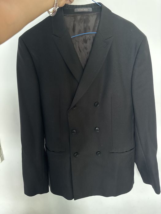 Costum negru Zara Man masura M