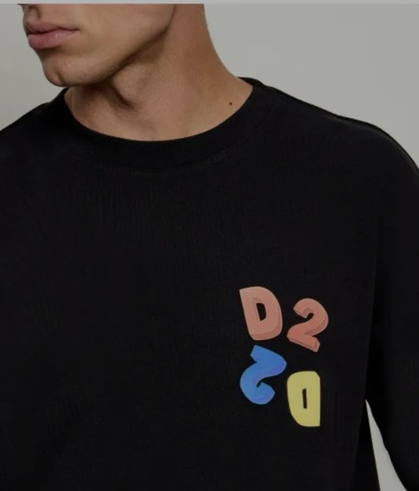 Оригинална мъжка тениска Dsquared - Размер Л/ХЛ - 100% памук