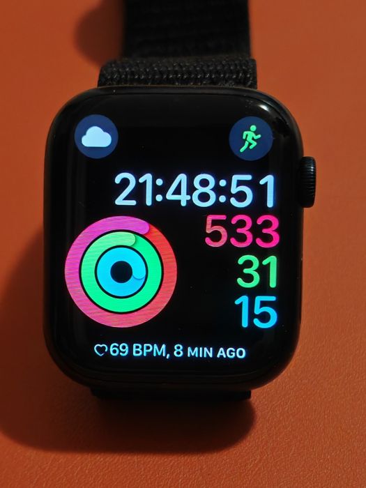 Apple Watch Series 8 45mm Midnight Aluminium Case GPS+cellular