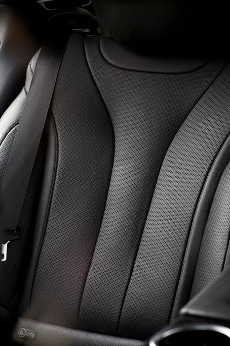 Scaun sofer pasager Mercedes S W222 negru ventilat incalzit masaj
