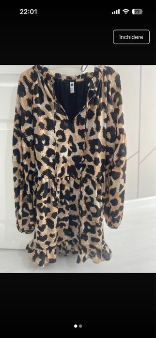 Rochie animal print marimea L