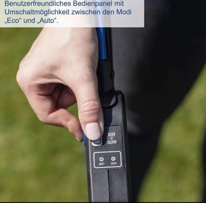 Mașină de tuns iarba pe acumulator  2x20V 4Ah  43 cm Scheppach