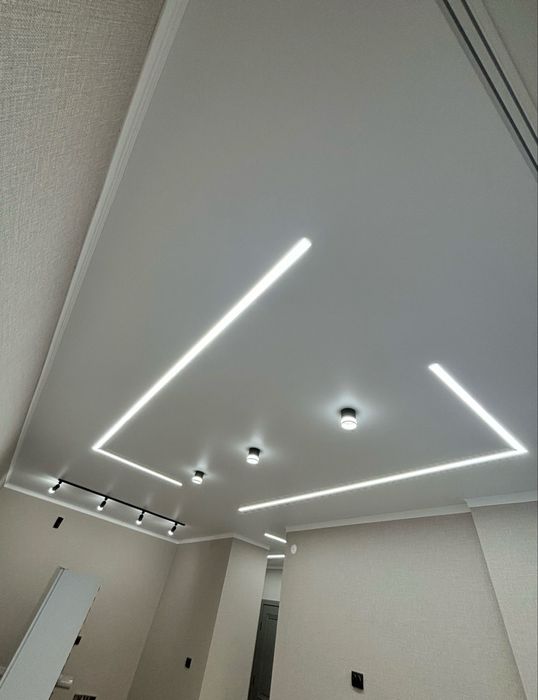 Натяжные потолки от 1500 тг