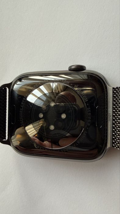 Apple Watch Series 9 GPS, Cellular, 45 мм, Stainless Steel, Graphite