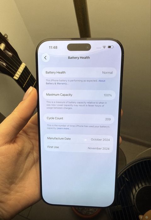 Iphone 16 Pro Max / 256 / 100% / Black / Cutie + Inarcator