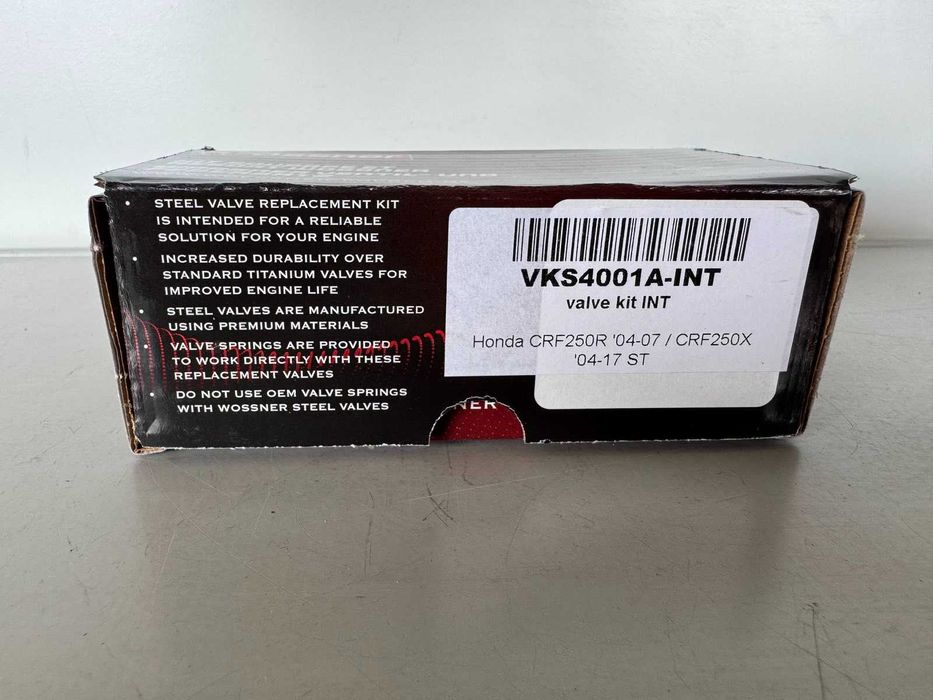 Wossner клапани с пружини Honda CRF250 R 2004- 2007 CRF250X 2004- 2017