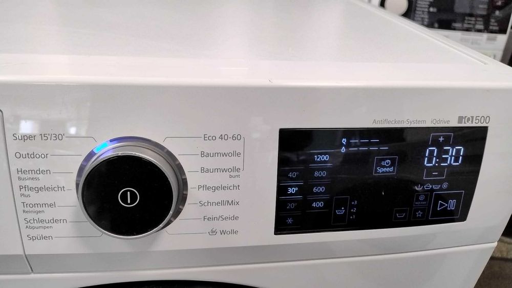 A+++ Пералня машина Siemens-Сименс 9 кг 1400 об/мин iQdrive 500