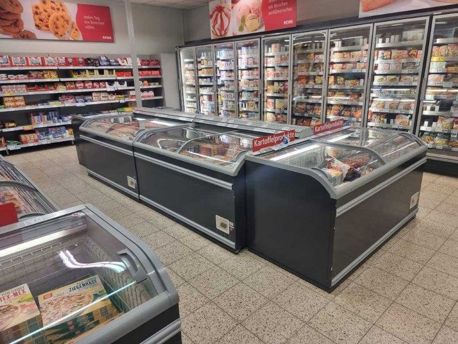 Rafturi frigorifice pentru magazin sau supermarket