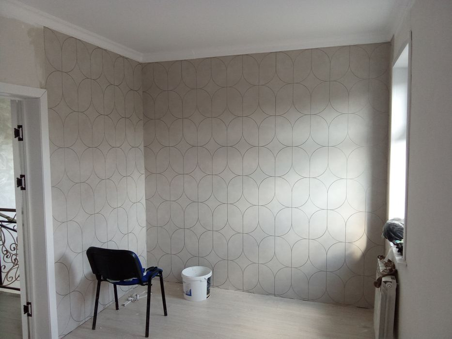 Поклейка обоев качественно и быстро