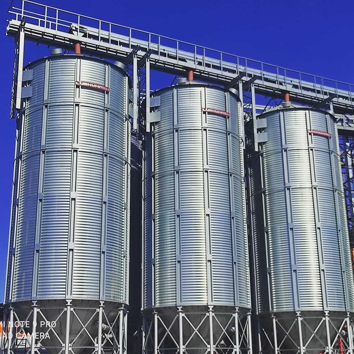 силос металлический зерновой