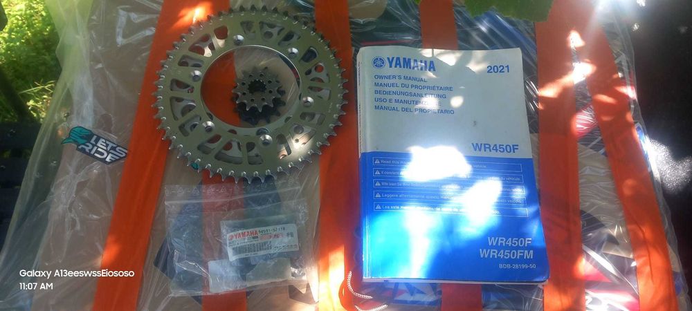 vand Yamaha wr450 2021