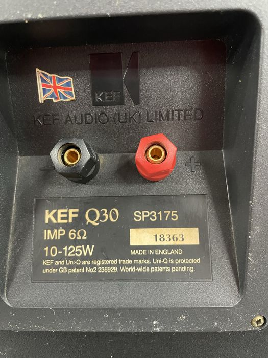 Boxe kef q30 125w nu detin plasele de protectie