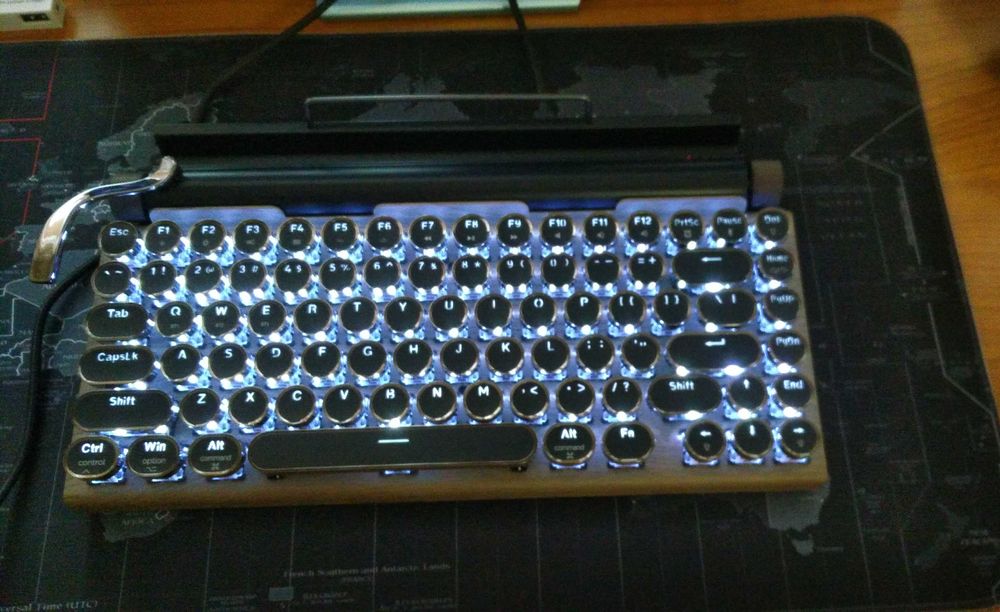 Ретро клавиатура тип - пишеща машина