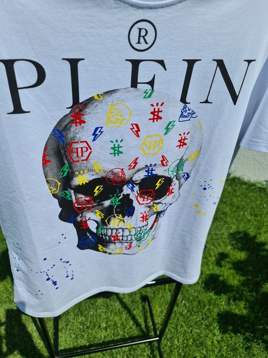 Promotie-Oferta-Reducere-Discount-Tricou-PP-Philipp-Plein-Model-Nou-Calitate-Premium-Bumbac-M-Stoc-Poze-Reale