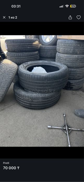 Pirelli  только пара стояли на ландкрузер300