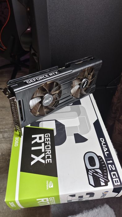 Видеокарта Palit GeForce RTX 3060 Dual 12GB