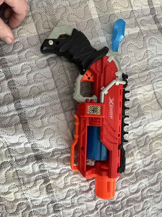 Set pistoale nerf pump fornite si xshot