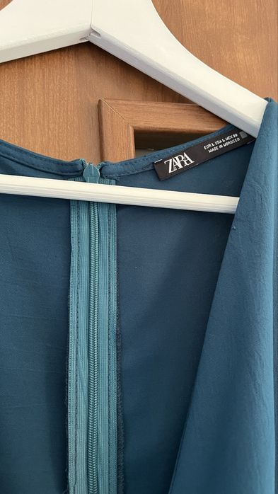 Salopeta Zara albastru verzui L