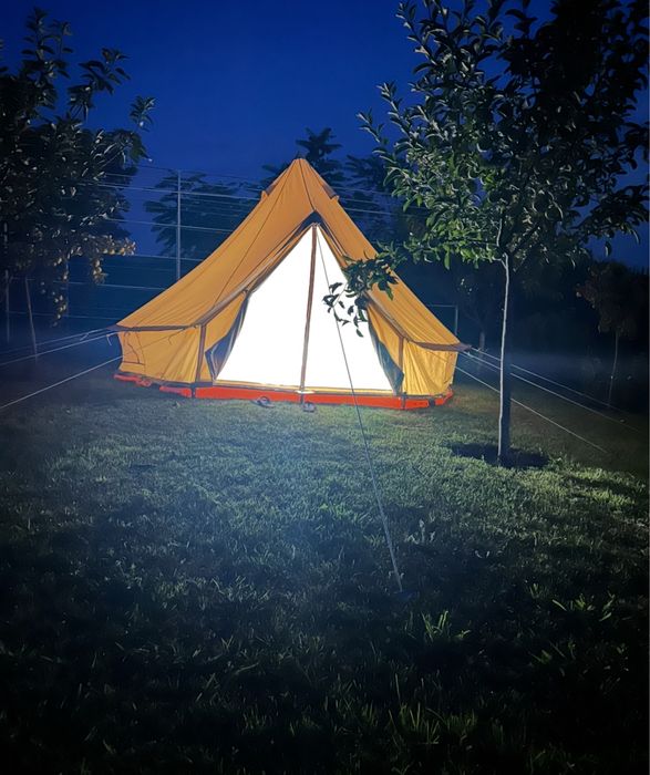 Cort glamping 4 metri ca nou