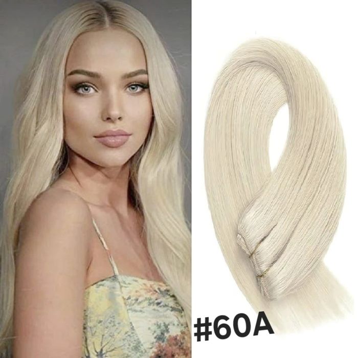 Висококачествена естествена коса 100 гр