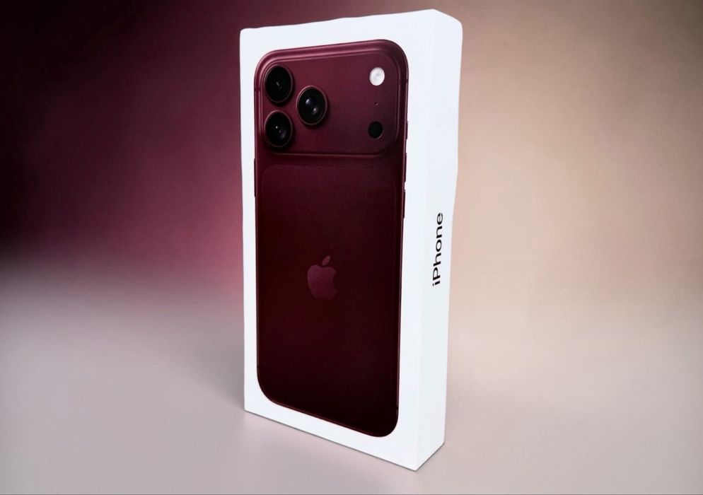 Iphone 18 pro max 256 burgundy