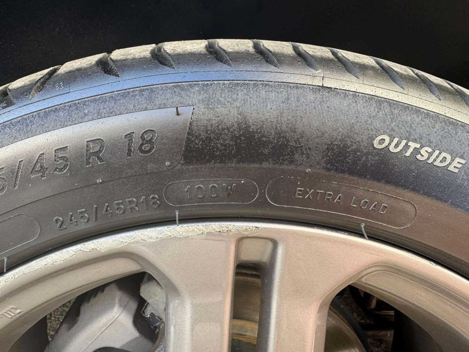 Продавам летни гуми 245/45 R18 130 лв за четирите гуми