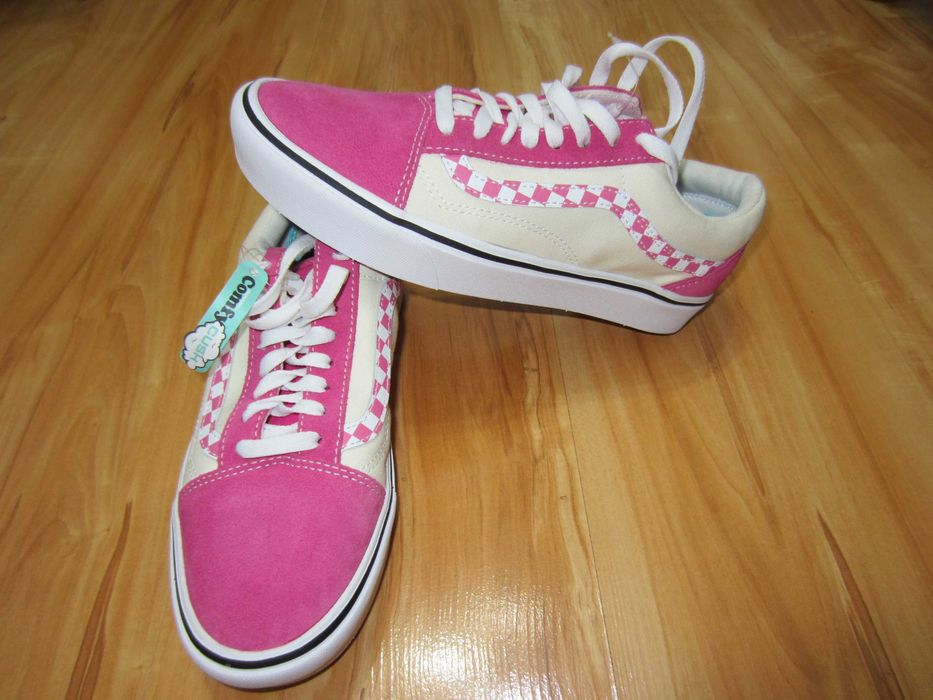 Tenisi originali dama, noi VANS COMFYCUSH, piele intoarsa,mar.39
