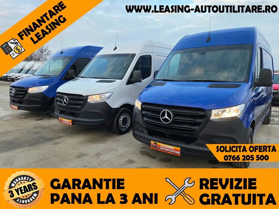 Mercedes-Benz New Sprinter L3H2 An2019/140000Km/Leasing/Garantie extinsa pana la 3 ani fara limita Km