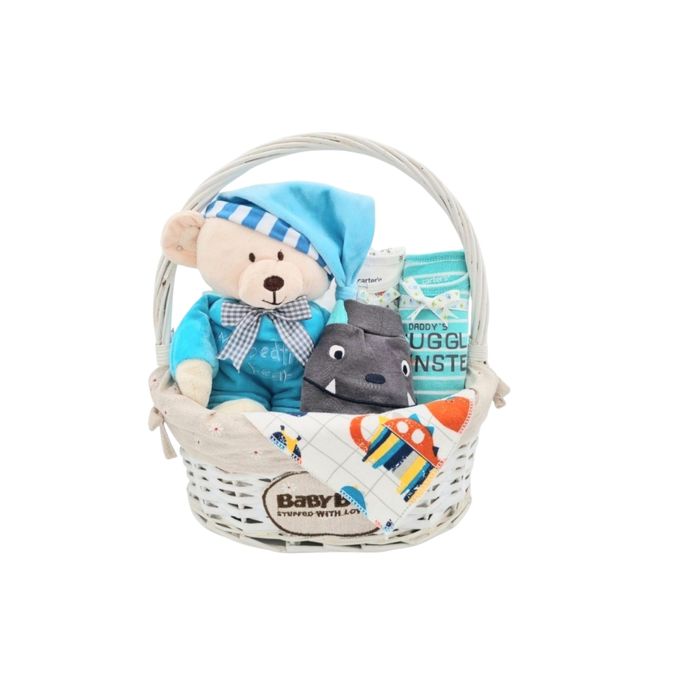 Coșulețe cadou bebeluși – fete, băieți, neutre și gemeni BabyBear.ro