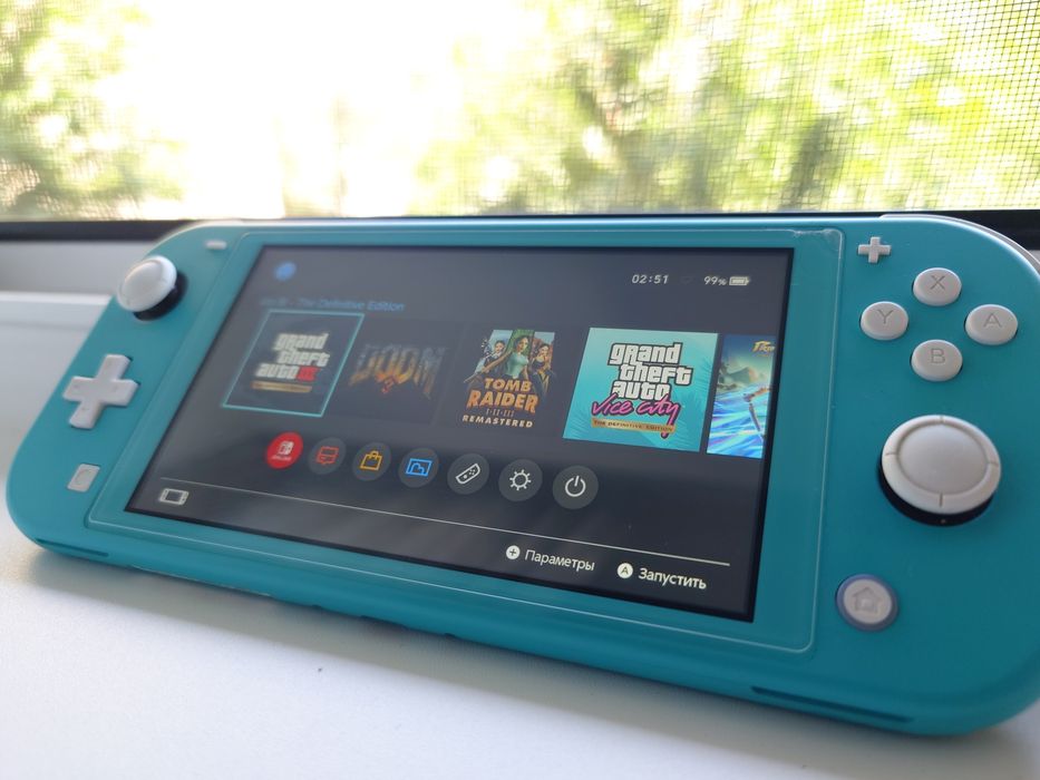 Nintendo Switch Lite прошитый