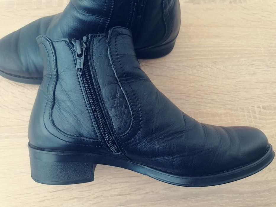 Ghete piele mărimea 35, primăvară și toamnă