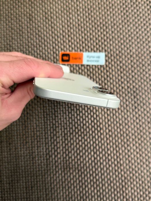 НОВ! 256gb! iPhone 16 + PLUS Лизинг от 56лв/м  бял  white Гаранция