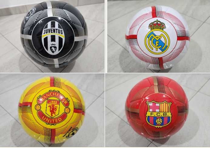 Детско - юношески футболни топки на отбори: Реал, челси, милан